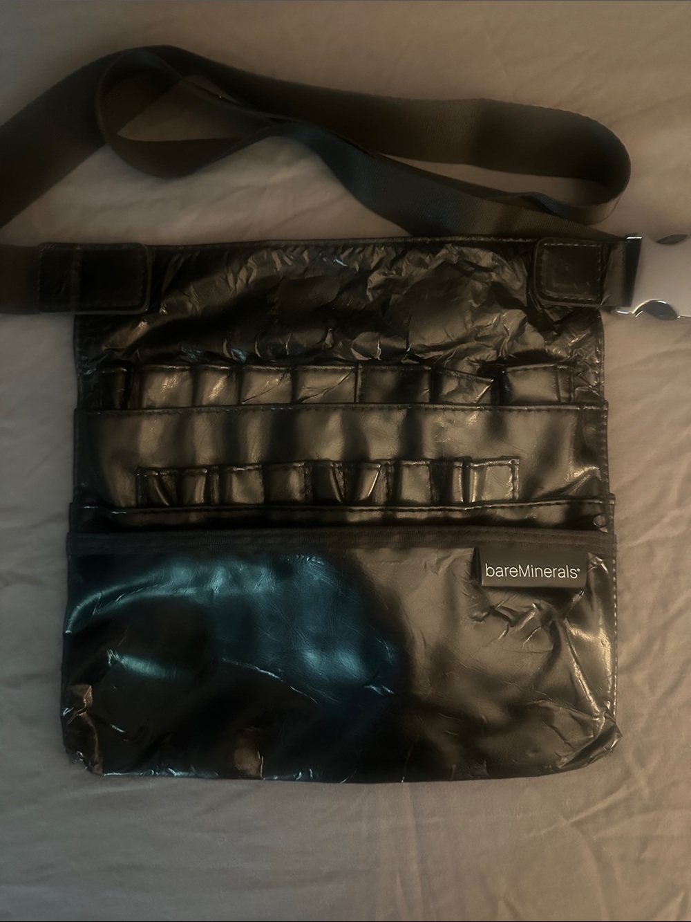 💄 bareMinerals MUA Black Vegan Leather Crossbody